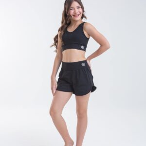 Conjunto de short duplo preto