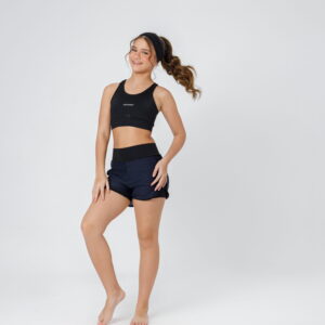 Conjunto de short duplo preto