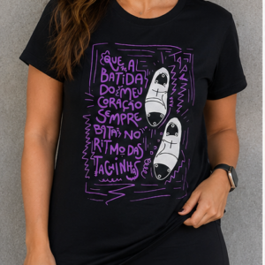 T-shirt sapateado
