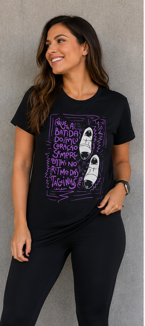 T-shirt sapateado